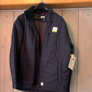 Eddie Bauer Men's Navy Puffer Jacket